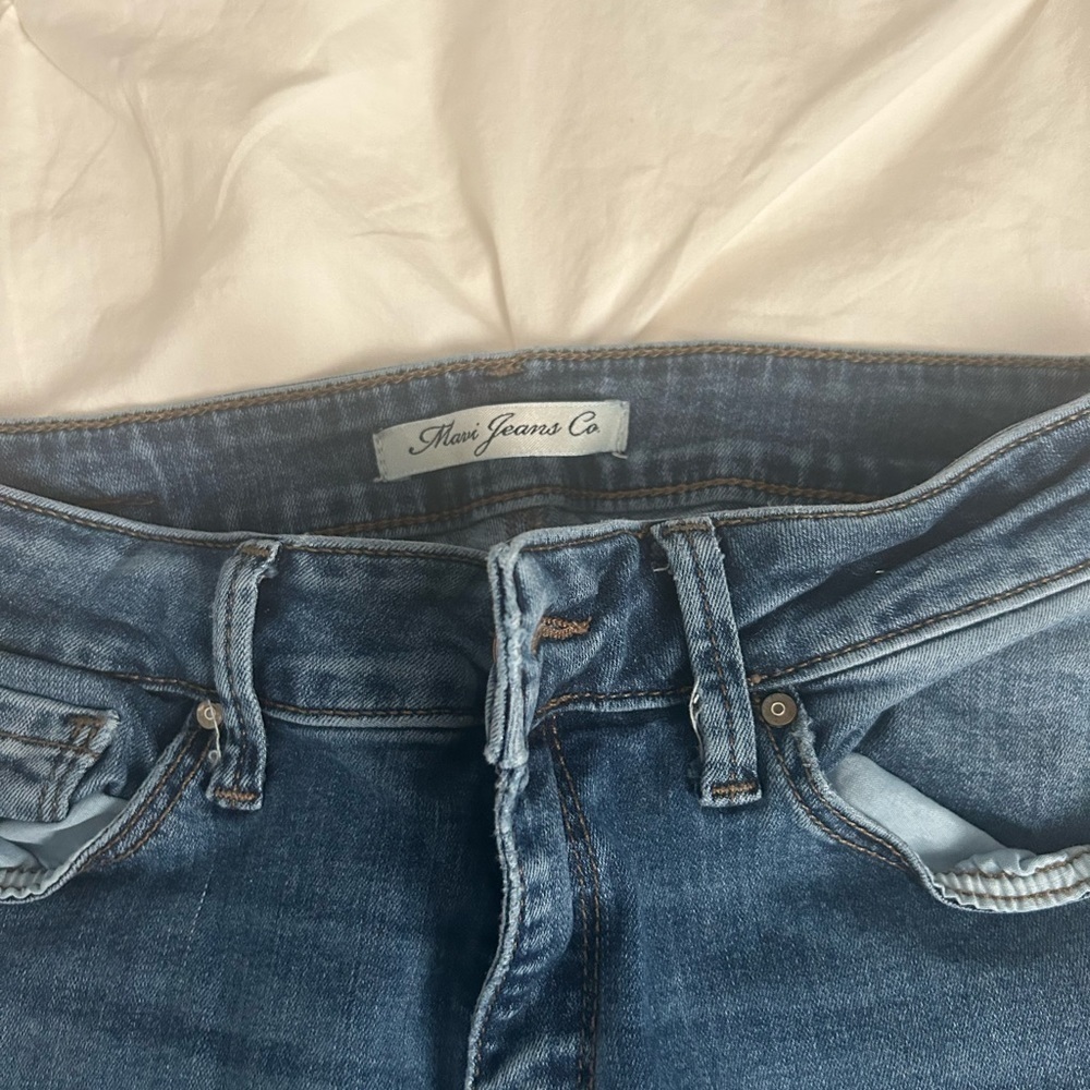 Mavi Women's US24 Dark Wash Skinny Jeans